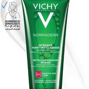جل منظف الوجه فيشي نورماديرم فيتوسوليوشن للبشرة الدهنية/المعرضة لحب الشباب مع حمض الساليسيليك